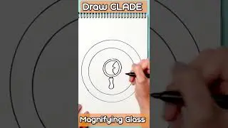 Can you draw the CLADE magnifying glass? ✍️🔎👀 #creaturecases #CLADE #learntodraw  #shorts