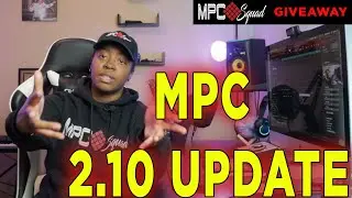 Making A Beat with MPC Update 2.10 + MPC Squad Giveaway