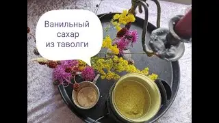 Ванильный сахар из таволги. Травы.
