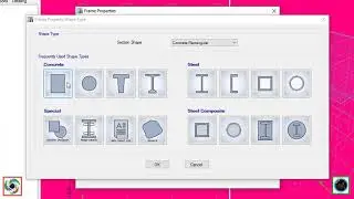 How to Define Frame Section Properties of Beams AND Column in ETABS 2015 Essential Training