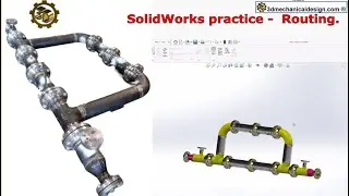 Master SolidWorks Routing, 3D mechanical design