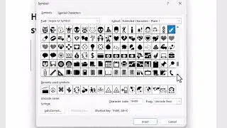 How to insert Cheering Megaphone symbol in Word