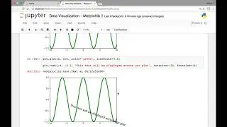 Matplotlib - Line styles and text labels