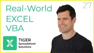 (27/30) Excel VBA For Beginners: 30 Real World Problems And Solutions