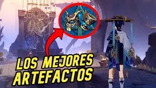 ¿Dónde usar tu RESINA en 2023 en GENSHIN IMPACT? ¡Los MEJORES ARTEFACTOS!