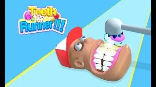 Teeth Runner Чистим зубы, залипательная игра