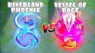 Hanabi Vessel of Rage VS Riverland Phoenix Skin Comparison