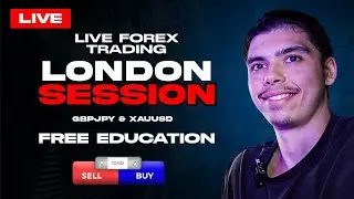 🔴 LIVE FOREX TRADING GBPJPY & GOLD | DAY TRADING! -  MONDAY 16 SEPTEMBER