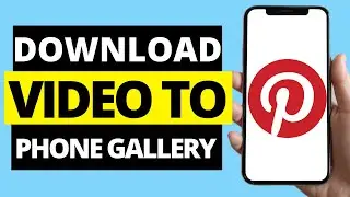 How To Download Video From Pinterest To Phone Gallery (iPhone / Android)