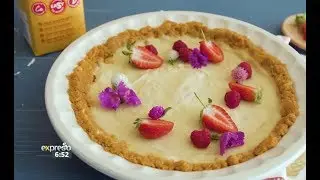 Recipe: Vanilla Custard Tart (CLOVER)