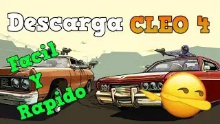 Como Descargar【CLEO 4】 para |GTA San Andreas| PC