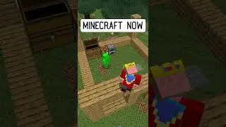 Minecraft NOW vs Minecraft 2050 #майнкрафт #noldee