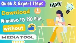 How to download windows 10 iso file | Download windows 10 iso file { 2024 STEPS } | eTechniz.com 👍