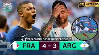 19-YEAR-OLD MBAPPÉ IMPRESSES THE WORLD BY BEATING MESSI'S ARGENTINA IN A HISTORIC MATCH