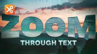 🔍Create Zoom Through Text Intro in YouCut🌟 | 💥 Epic Video Editing Tutorial |