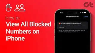 How to View All Blocked Numbers on iPhone