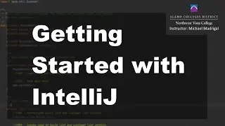 Java 2 Online, Getting Started with IntelliJ