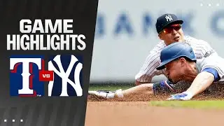 Rangers vs. Yankees Game Highlights (8/11/24) | MLB Highlights