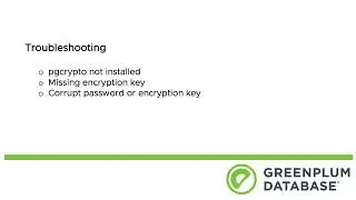 Greenplum: Encrypting your DDBoost password using Greenplums Backup & Restore Utilities