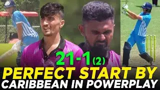 1st Innings Powerplay | New York Strikers vs Caribbean Tigers | Match 1 | MAX60 Caribbean | M7A1A