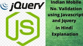 Indian Mobile No. Validation using Javascript and Jquery in Hindi