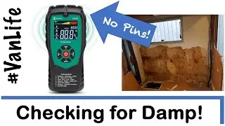 Bargain Pinless Damp Meter - check your Campervan, Caravan, Motorhome, RV Erickhill EWM04