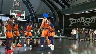 BEING A HIGH IQ CENTER in COMP PROAM NBA 2K24!