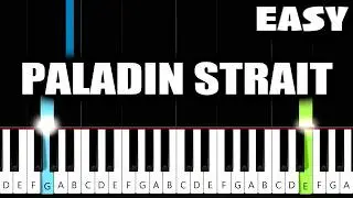 Twenty One Pilots - Paladin Strait - EASY Piano Tutorial