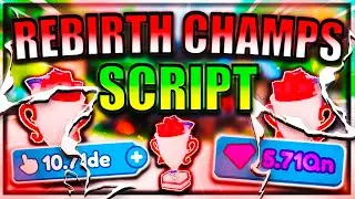 [NEW] Rebirth Champions X Script / Hack | Auto Farm | Auto Egg | *PASTEBIN 2022*