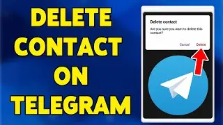 How To Delete Contact On Telegram 2024 | Remove Telegram Contacts Guide