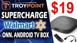 Supercharge New $19 Walmart onn. Google TV Android Box