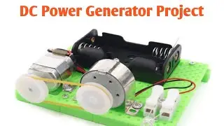 DC motor power generator