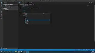 Using Visual Studio Code to make a website