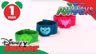 PJ Masks | Craft Tutorial: Superhero Wristbands 💥 | Disney Junior UK