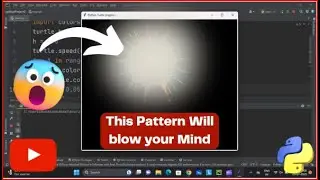 The Next level pattern in python || Turtle library in python || Python programming language || code