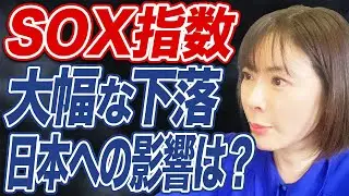 【米不況】半導体株急落の背景と今後の見通しについて解説します。