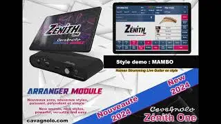 Arrangeur Cavagnolo Zenith One  Mambo