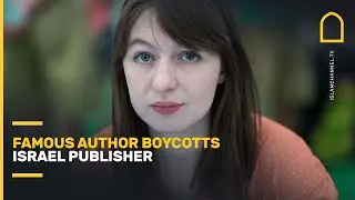 Famous author boycotts Israel publisher