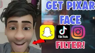 How To Get Pixar Face Filter Instagram/Tiktok, Snapchat | pixar character Disney princesses Filter