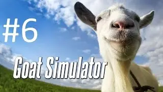 Goat Simulator Co Op with Syrene 6 - Derping with some goats! (From Livestream)