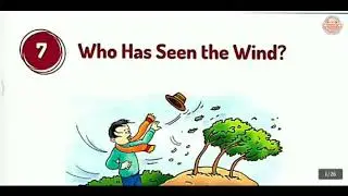 Who has seen the Wind?|By Christina Rossetti|Class 2 || Real English || Chapter 7 |