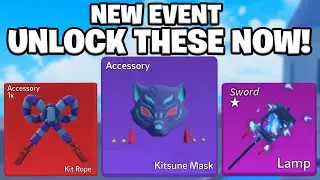 UNLOCK Accessories & Sword In NEW Sea EVENT Blox Fruits Update 21