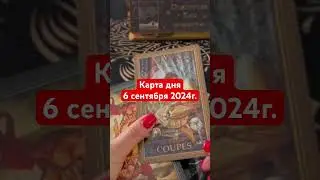 Карта дня 6 сентября  2024г. #картадня #душевноетаро  #tarotcards