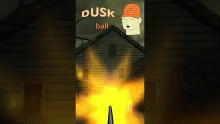 scare barrel trick shot in DUSK #trickshot #gameplay #indiegame #voiceover