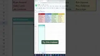 How to flatten rows in Google Sheets! 