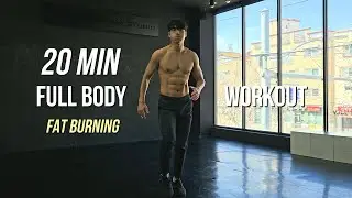 20 MIN Full Body Workout at Home For Beginners (No equipment & Fat burning) 초보자를 위한 20분 전신 운동 홈 루틴