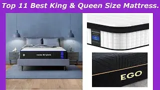 Top 11 Best King & Queen Size Mattress! [ 2025 Buyer's Guide] Reviews and Buying Guide!!