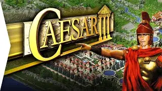 Beginning a New City in Caesar 3 - Trajan's Bridge Custom Map!