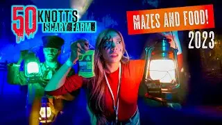 Knotts Scary Farm 2023 Celebrates 50 Years With New Mazes And Food 2023!