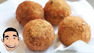 Sicilian Arancini | Homemade Italian Rice Balls Recipe | Italian Street Food